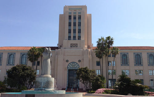 City of San Diego California city hall tree removal permit